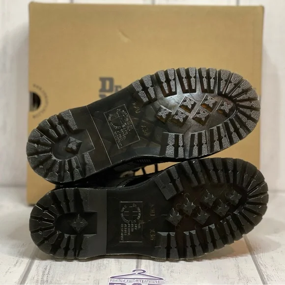 🔥Dr.Martens Jadon Polka Dot Smooth Leather Platform Boots MNS 5/ WOMENS 6 NEW🔥 - Picture 9 of 11